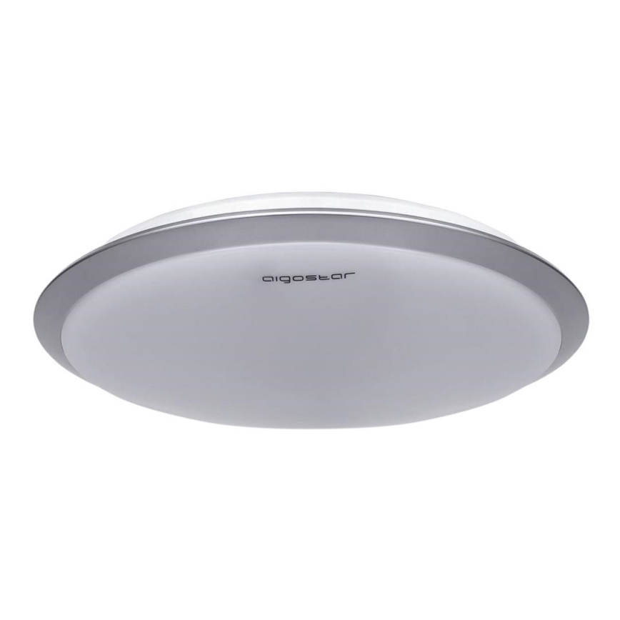 Aigostar - LED loftlampe LED/18W/230V 4000K mat krom