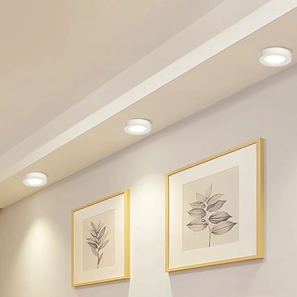 Aigostar - LED Loftlampe LED/18W/230V diameter 22,6 cm 4000K hvid