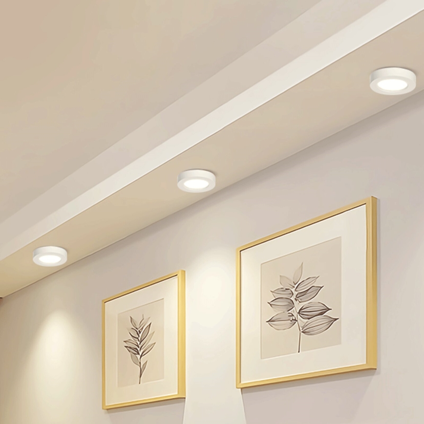 Aigostar - LED Loftlampe LED/18W/230V diameter 22,6 cm 4000K hvid