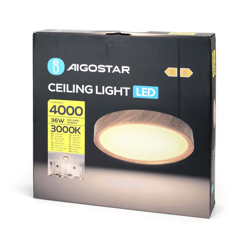 Aigostar - LED loftlampe LED/36W/230V 3000K diameter 48,1 cm