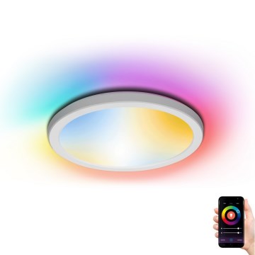 Aigostar - LED loftlampe m. RGBW-farver dæmpbar LED/19W/230V 2700-6500K Wi-Fi