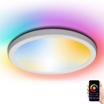 Aigostar - LED loftlampe m. RGBW-farver dæmpbar LED/25W/230V 2700-6500K Wi-Fi