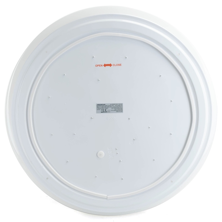 Aigostar - LED loftlampe m. RGBW-farver dæmpbar MESH LED/36W/230V 3000-6500K + fjernbetjening