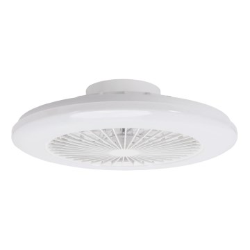 Aigostar - LED loftlampe m. ventilator og RGBW-farver dæmpbar MESH LED/40W/230V 2700-6500K hvid + fjernbetjening