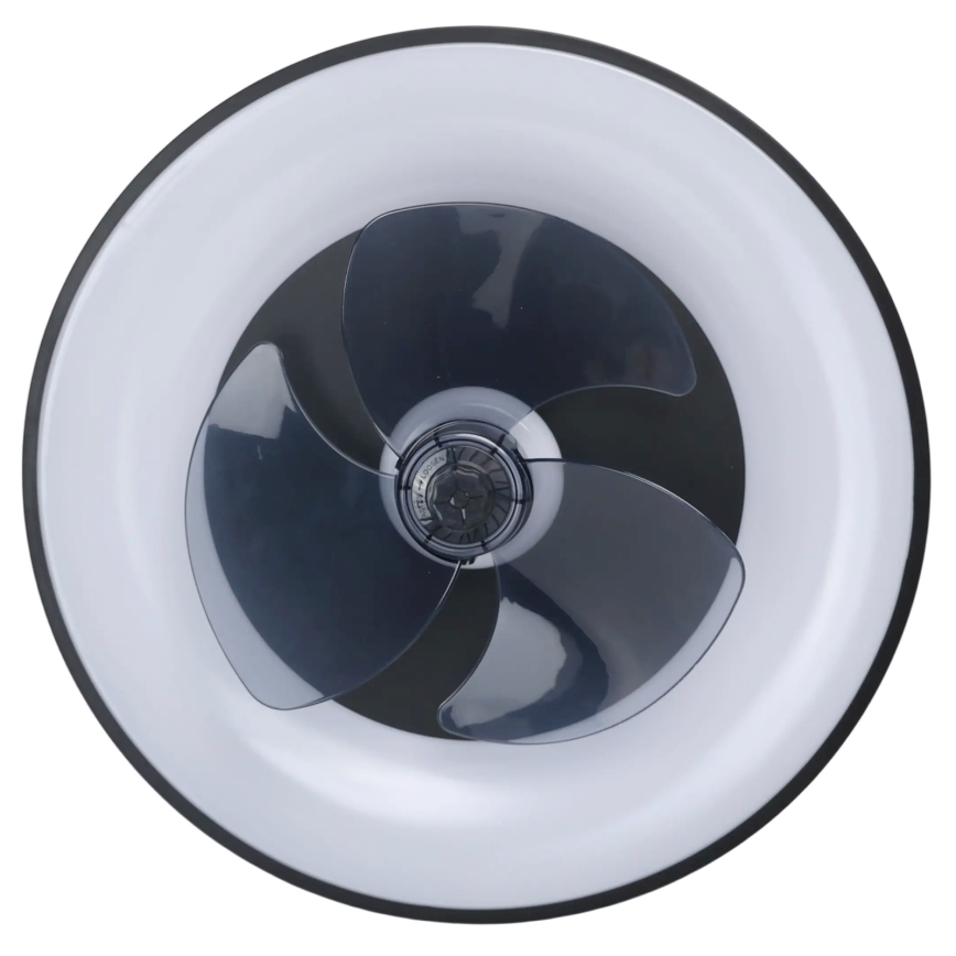 Aigostar - LED Loftlampe med ventilator dæmpbar MESH LED/40W/230V 2700-6500K sort + fjernbetjening