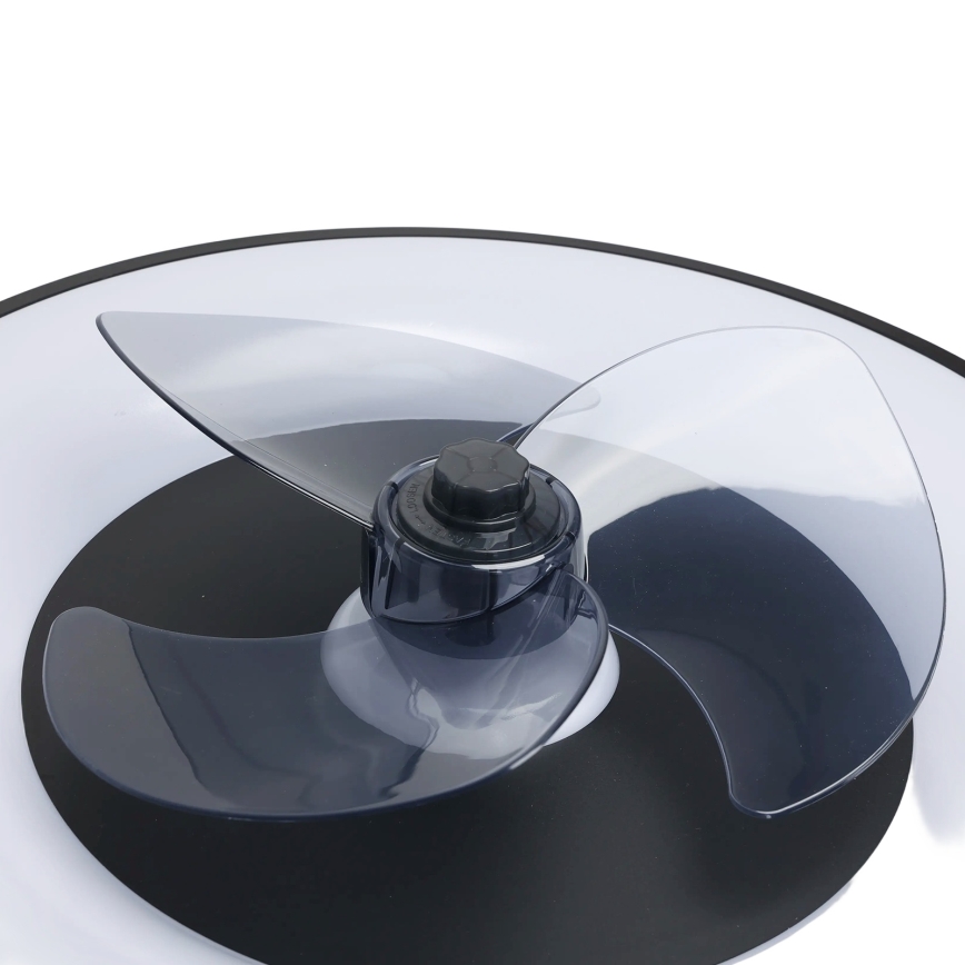 Aigostar - LED Loftlampe med ventilator dæmpbar MESH LED/40W/230V 2700-6500K sort + fjernbetjening