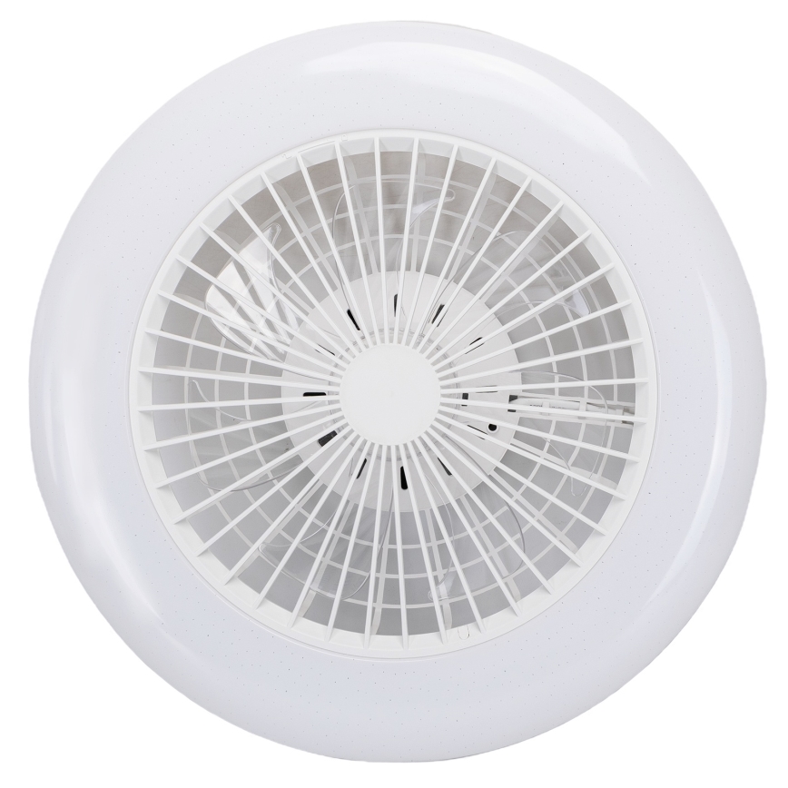 Aigostar - LED Loftlampe med ventilator dæmpbar MESH LED/40W/230V 2700-6500K hvid + fjernbetjening