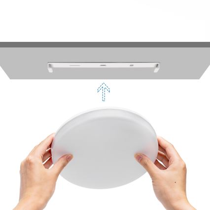 Aigostar - LED loftlampe til badeværelse LED/18W/230V 6500K IP54