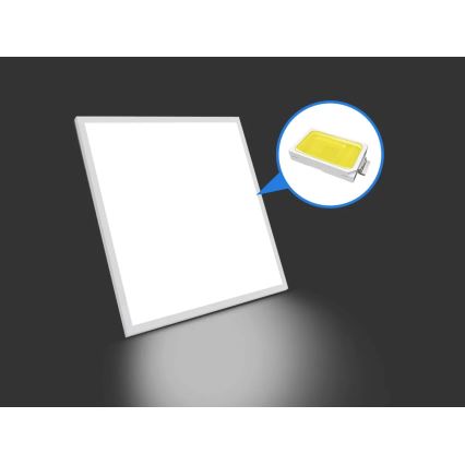 Aigostar - LED indbygningspanel LED/50W/230V 60x60 cm 4000K