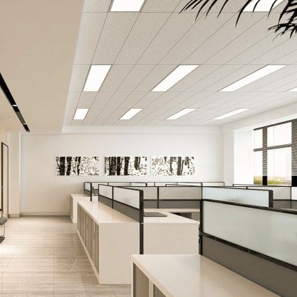 Aigostar - LED loftpanel til indbygning LED/28W/230V 120x30 cm 4000K