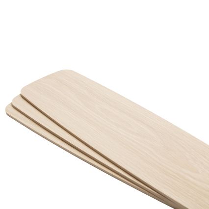 Aigostar - LED loftventilator dæmpbar LED/20W/230V 2700-6500K 132 cm hvid/beige + fjernbetjening