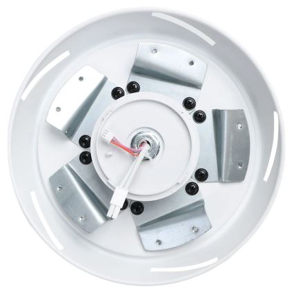 Aigostar - LED loftventilator dæmpbar LED/20W/230V 2700-6500K 132 cm hvid/beige + fjernbetjening