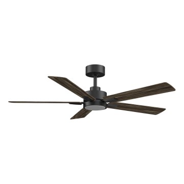 Aigostar - LED loftventilator dæmpbar LED/20W/230V 2700-6500K 132 cm brun + fjernbetjening