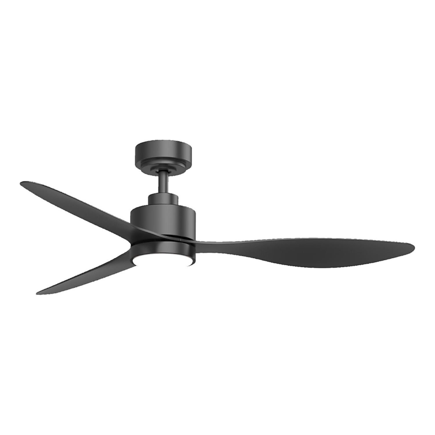 Aigostar - LED loftventilator dæmpbar LED/20W/230V 2700-6500K 132 cm sort + fjernbetjening