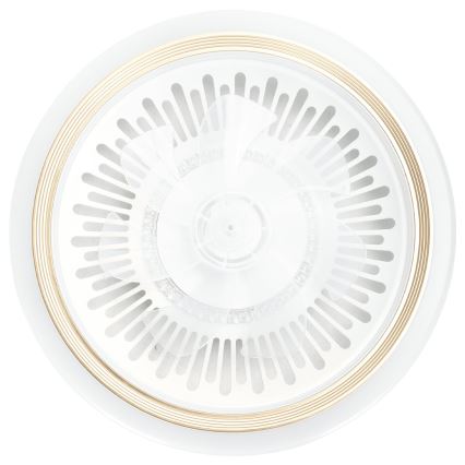 Aigostar - LED loftventilator dæmpbar LED/40W/230V 2700/4000/6500K diameter 50 cm + fjernbetjening hvid