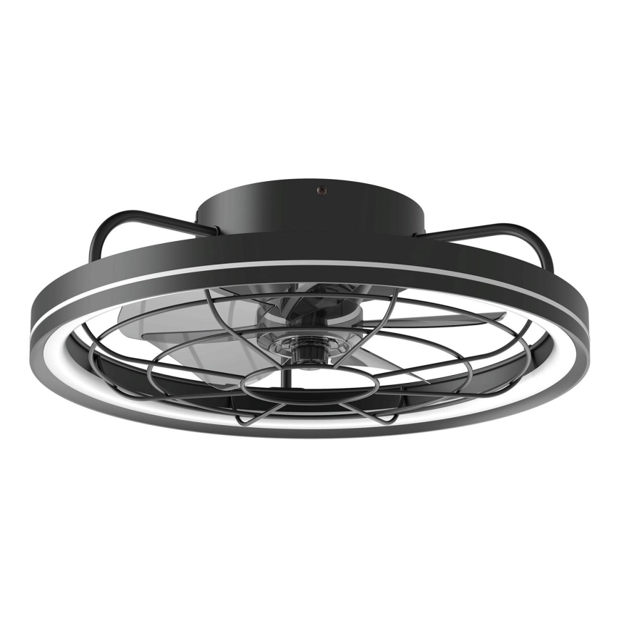 Aigostar - LED loftventilator dæmpbar LED/40W/230V 2700-6500K diameter 48 cm + fjernbetjening sort