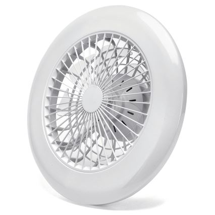Aigostar - LED loftventilator dæmpbar LED/40W/230V 2700-6500K diameter 49 cm + fjernbetjening hvid