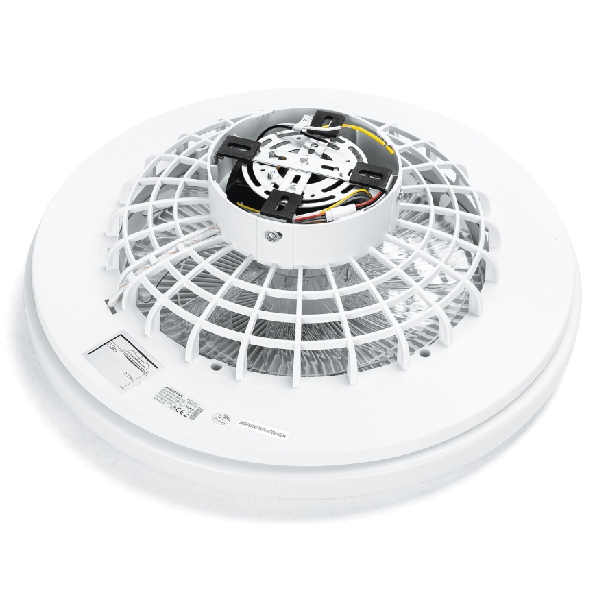 Aigostar - LED loftventilator dæmpbar LED/40W/230V 2700-6500K diameter 48 cm + fjernbetjening hvid