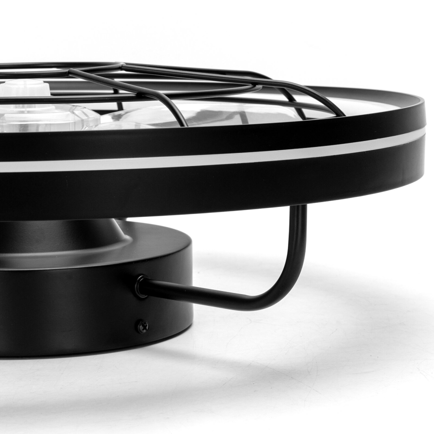 Aigostar - LED loftventilator dæmpbar LED/40W/230V 2700-6500K diameter 48 cm + fjernbetjening sort