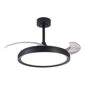 Aigostar - LED loftventilator dæmpbar LED/50W/230V 2700-6500K 106 cm sort + fjernbetjening