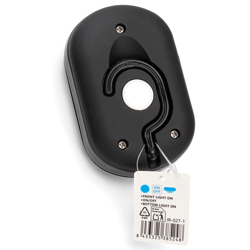 Aigostar - LED lommelygte LED/3W/3xAAA