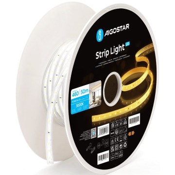 Aigostar - LED lysbånd LED/250W/230V 50m 3000K IP65