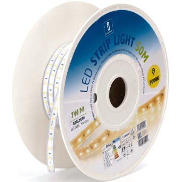 Aigostar - LED lysbånd LED/350W/230V 50m 3000K IP65