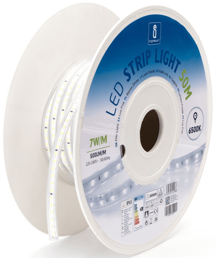 Aigostar - LED lysbånd LED/350W/230V 50m 6500K IP65