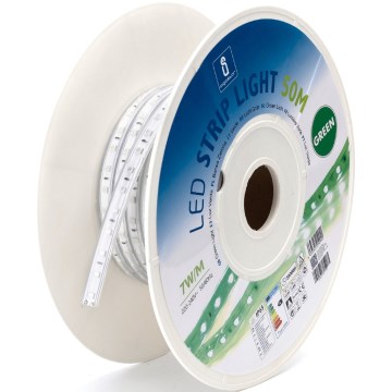 Aigostar - LED lysbånd LED/350W/230V 50m grøn IP65