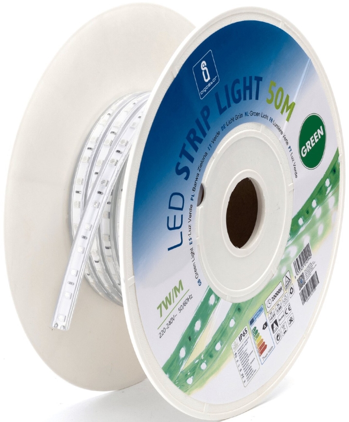 Aigostar - LED lysbånd LED/350W/230V 50m grøn IP65