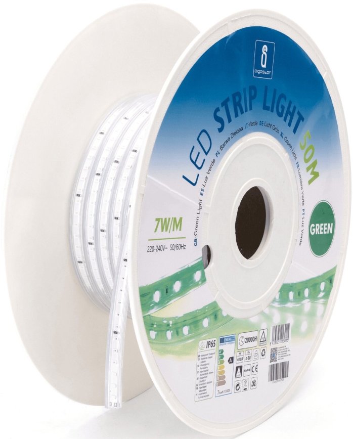 Aigostar - LED lysbånd LED/350W/230V 50m grøn IP65