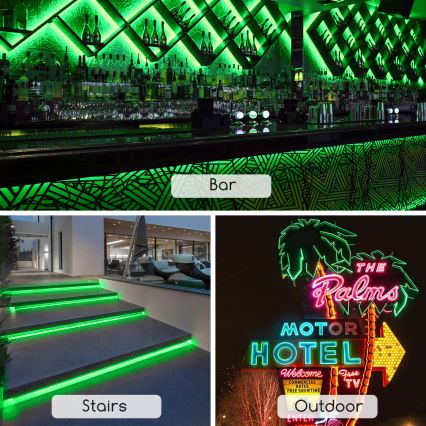 Aigostar - LED lysbånd LED/350W/230V 50m grøn IP65