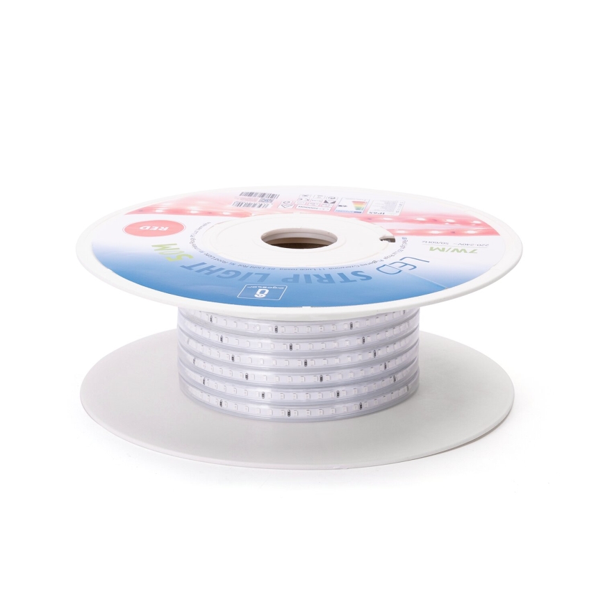 Aigostar - LED lysbånd LED/350W/230V 50m rød IP65