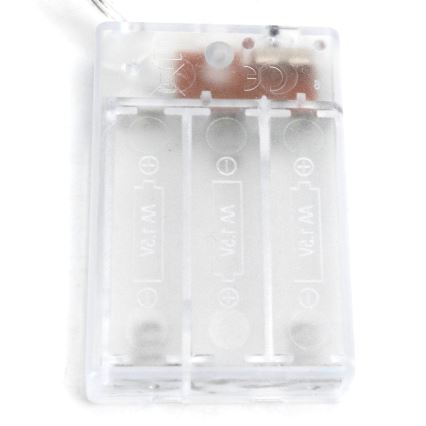 Aigostar - LED-lyskæde 100x LED/3x AA 10,3 m kold hvid