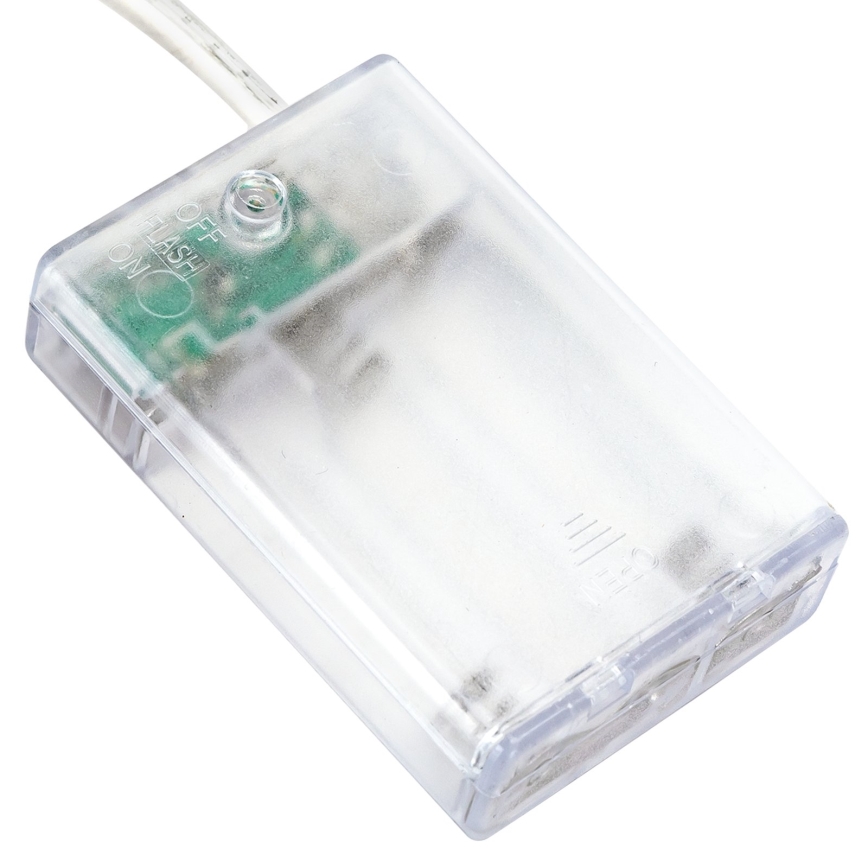 Aigostar - LED-lyskæde 20xLED/3xAA 2,3 m varm hvid