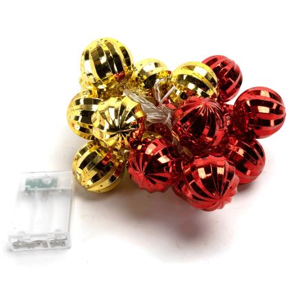 Aigostar - LED-lyskæde 20xLED/3xAA 2 m varm hvid