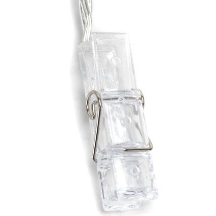 Aigostar - LED lyskæde 20xLED/5W/USB 6 m varm hvid