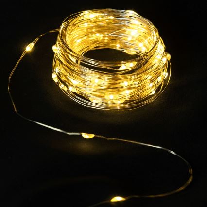 Aigostar - LED-lyskæde 40 x LED / 2 x 3V, 4 m, varm hvid