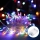 Aigostar - LED-lyskæde 50 LED, 3 x AA, 5,3 m, multifarvet