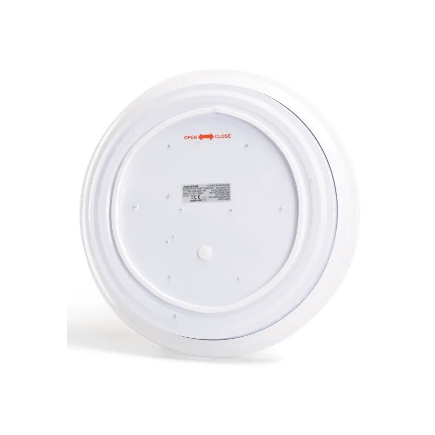 Aigostar - LED m. RGBW-farver Loftlampe til badeværelse dæmpbar MESH Smart LED/18W/230V 3000-6500K IP44 + fjernbetjening