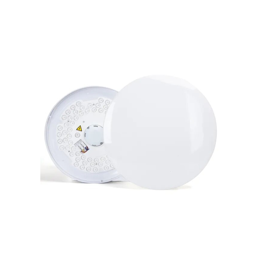 Aigostar - LED m. RGBW-farver Loftlampe til badeværelse dæmpbar MESH Smart LED/18W/230V 3000-6500K IP44 + fjernbetjening