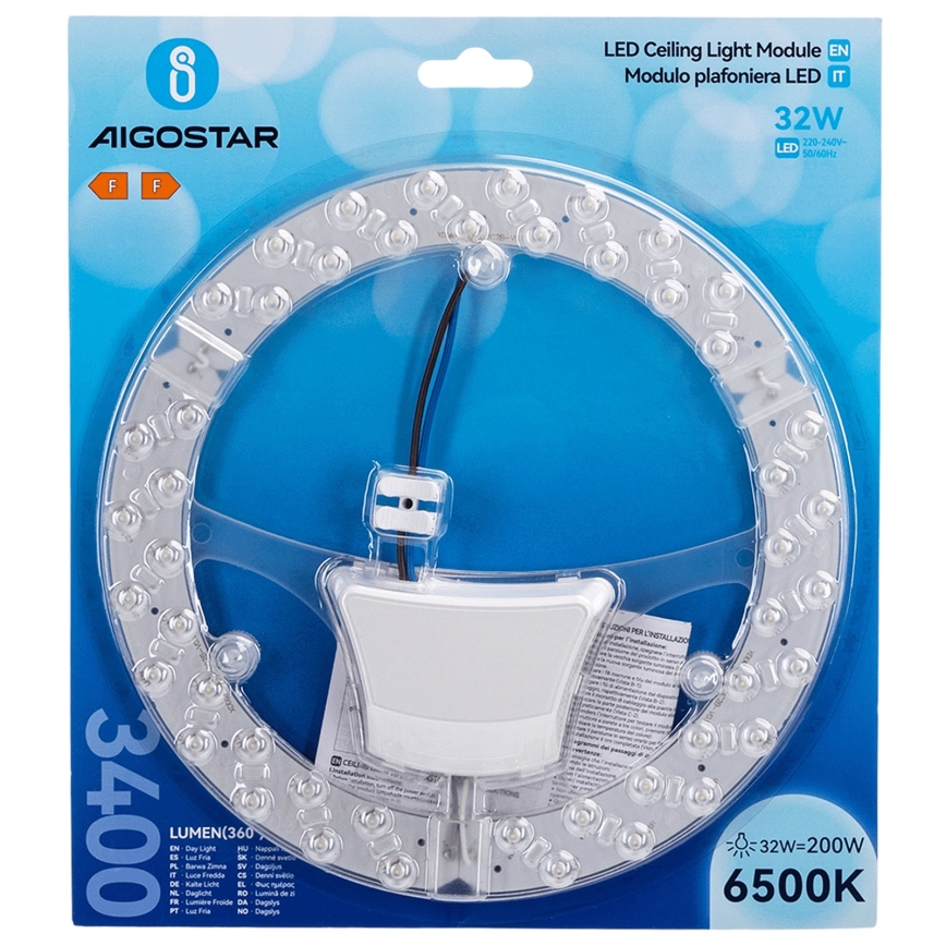 Aigostar - LED magnetisk modul LED/32W/230V 6500K