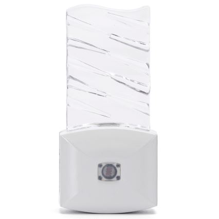 Aigostar - LED natlampe med skumringssensor LED/0,2W/230V 6500K