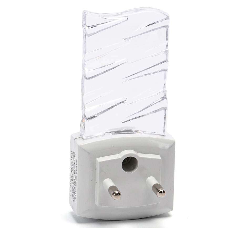 Aigostar - LED natlampe med skumringssensor LED/0,2W/230V 6500K