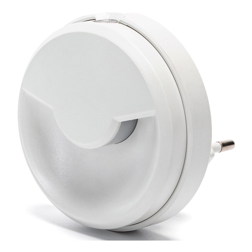 Aigostar - LED natlampe med skumringssensor LED/0,5W/230V 6500K