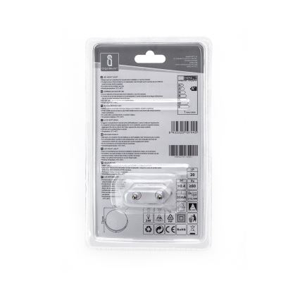 Aigostar - LED nattelampe med skumringssensor LED/1W/230V 6500K rund