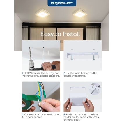 Aigostar - LED overflademonteret loftlampe LED/18W/230V 3000K 22,6x22,6 cm hvid