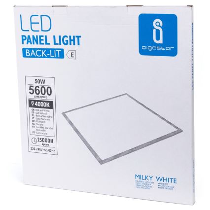 Aigostar - LED panel LED/50W/230V 60x60 cm 4000K