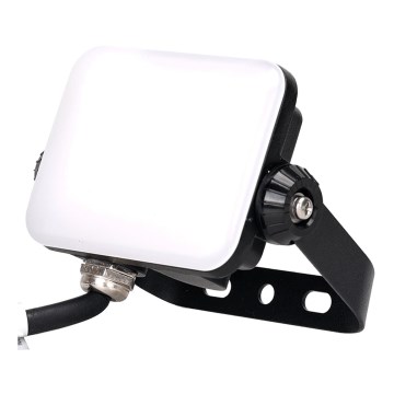 Aigostar - LED projektør LED/10W/230V 4000K IP65 sort