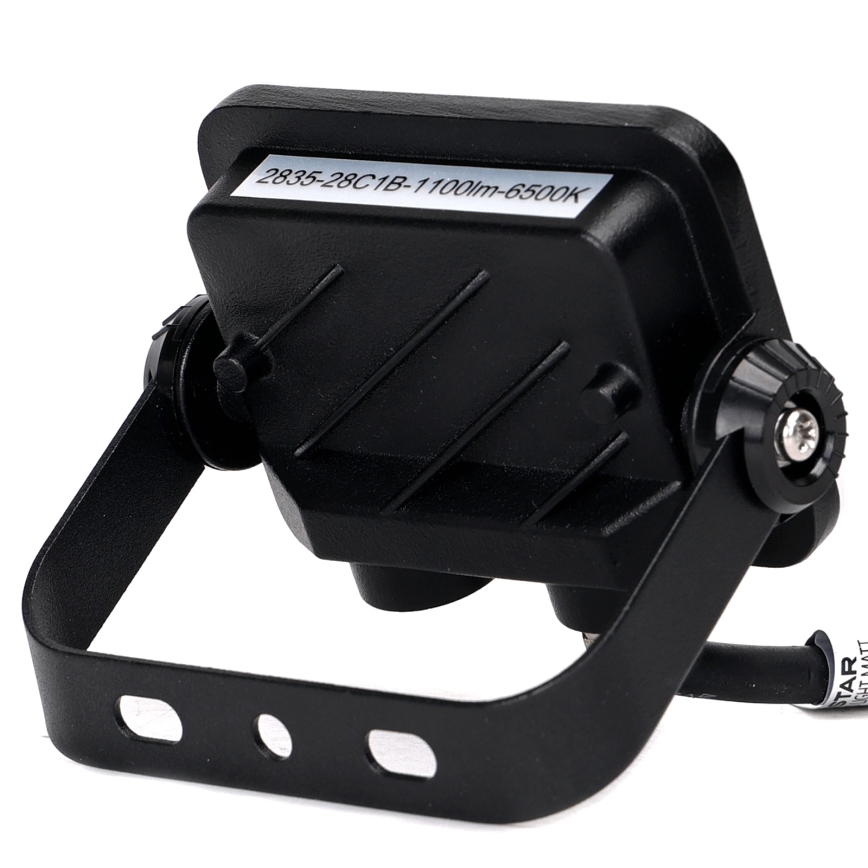 Aigostar - LED projektør LED/10W/230V 4000K IP65 sort